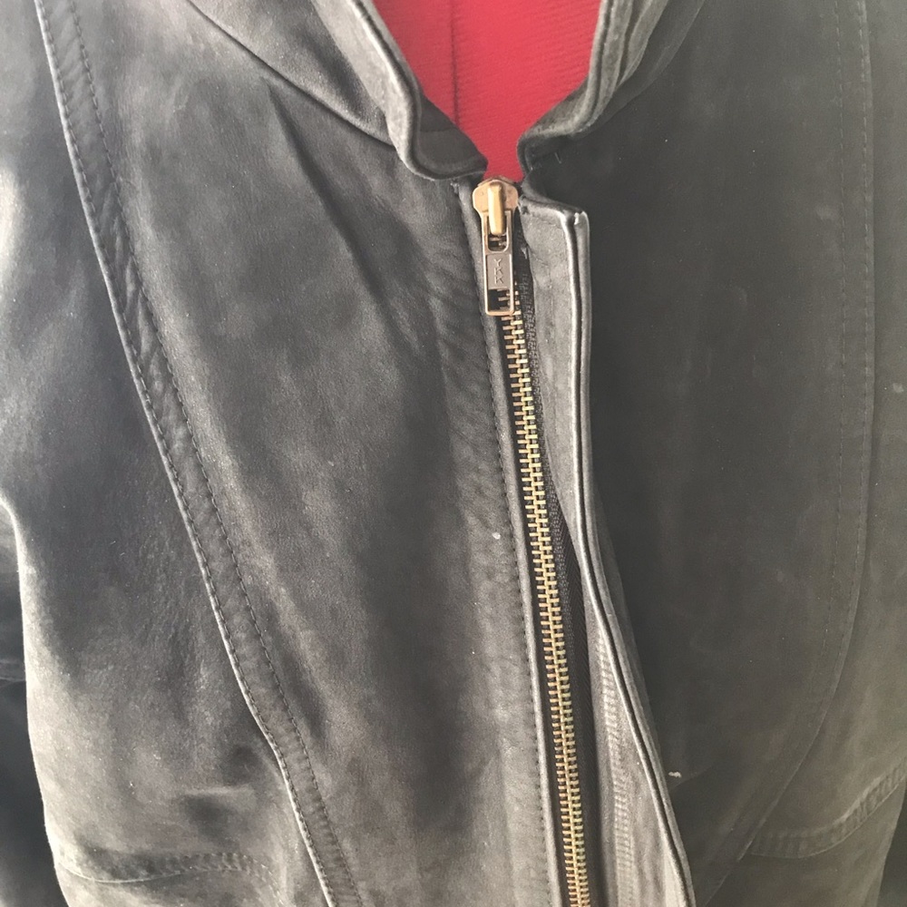 80s vintage leather jacket - Picture 6 of 10